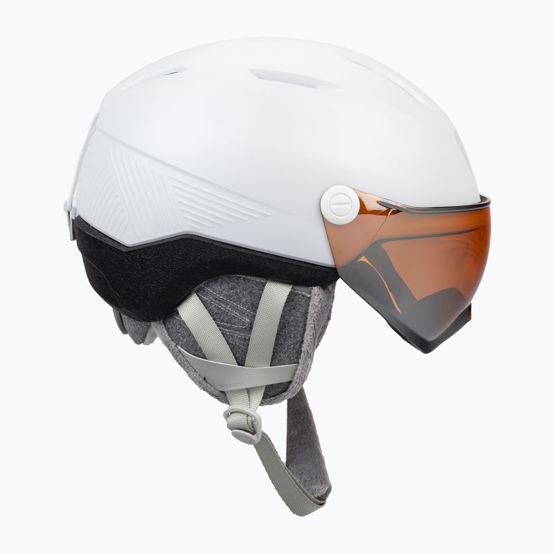 Ски каска за жени Rossignol Fit Visor Impacts white/orange/silver 3