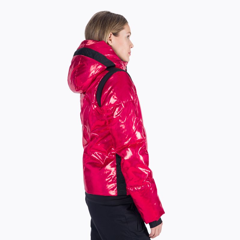 Дамско ски яке Rossignol Cosmic Down red 3