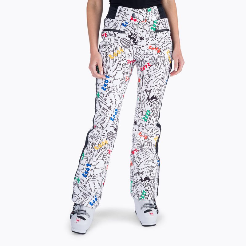 Дамски ски панталони Rossignol Eco-Logic Ski white
