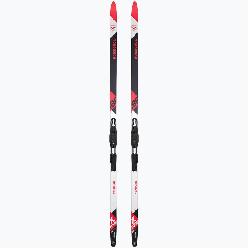 Мъжки ски за ски бягане Rossignol X-Tour Venture WL 52 + Tour SI red/white 10