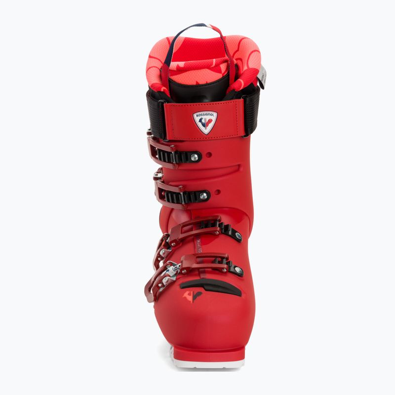 Дамски ски обувки Rossignol Pure Elite 120 GW червени 3