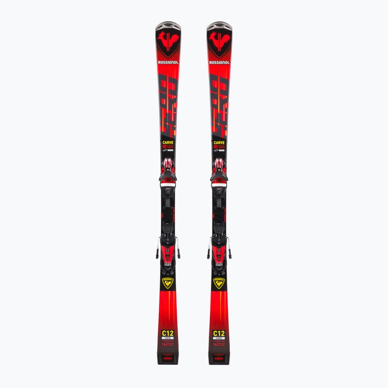 Ски за спускане Rossignol Hero Carve K + NX12 red