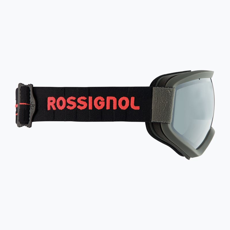 Скиорскa маска Rossignol Ace Hero grey/grey/yellow 2