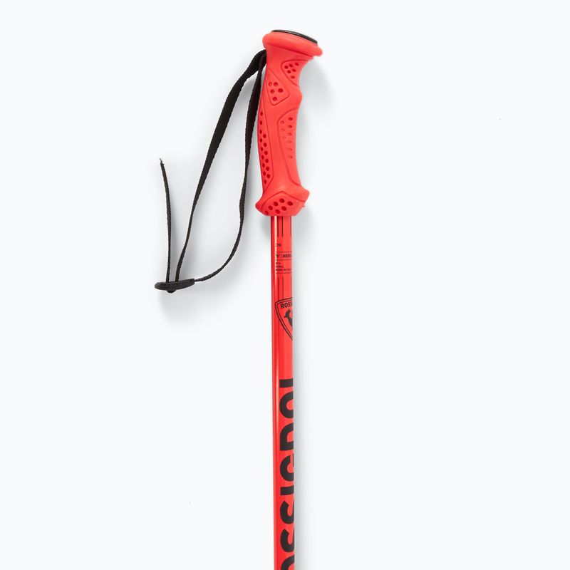 Детски ски щеки Rossignol Hero black/red 4