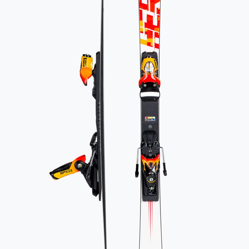 Rossignol Hero Master ST R22 ски за спускане + SPX12 RO HR връзки бяло/червено 5