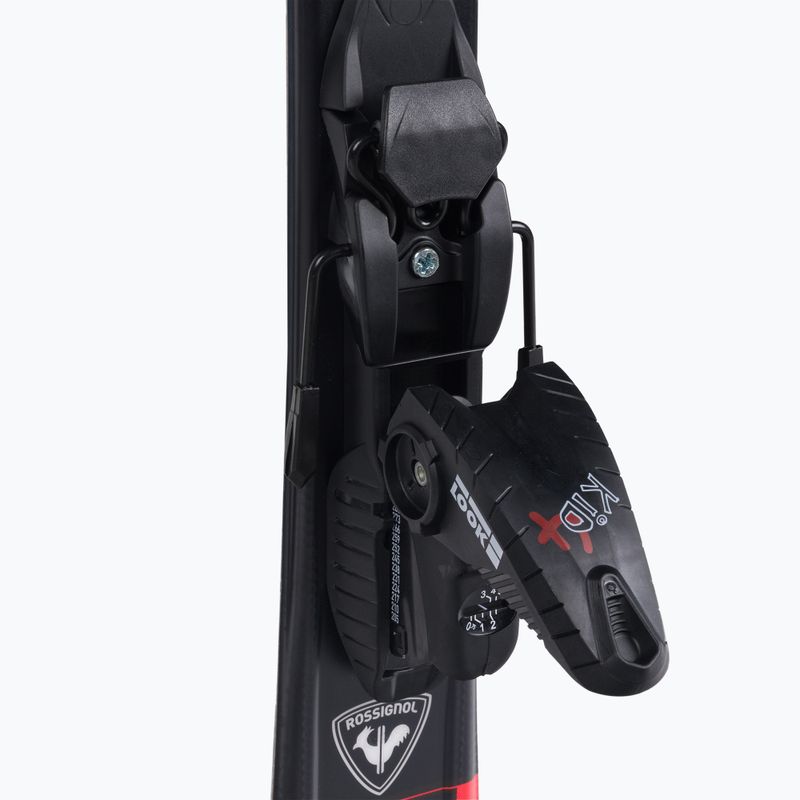 Детски ски за спускане Rossignol Hero 100-140 + Kid4 red 7