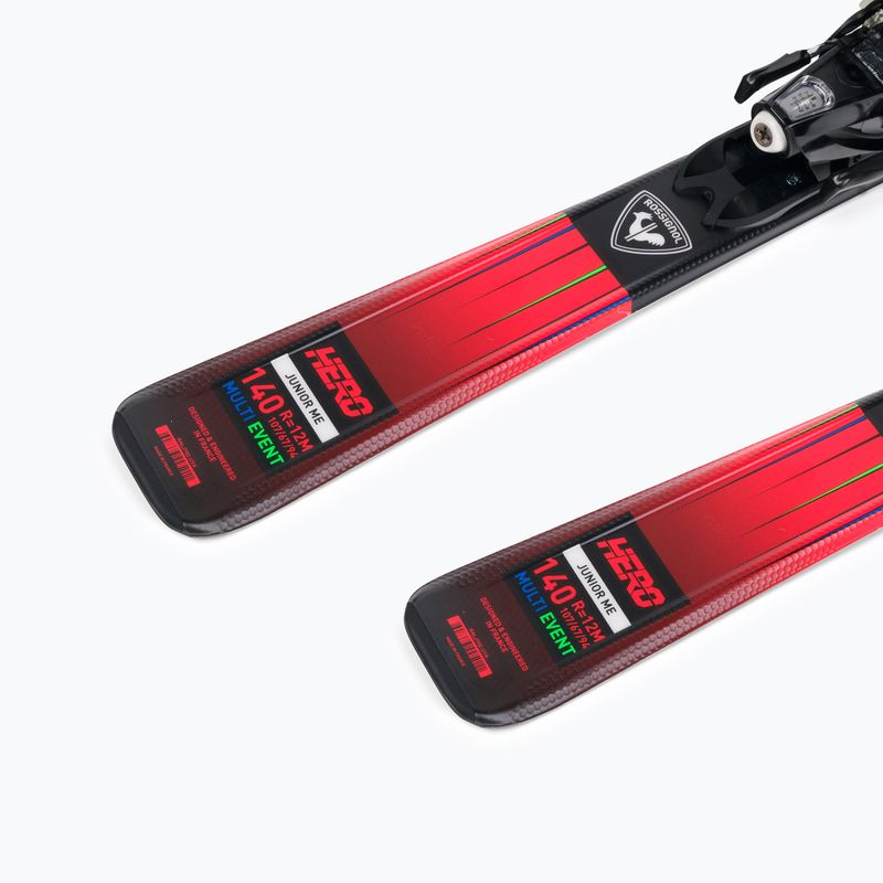 Детски ски за спускане Rossignol Hero 130-150 + XP7 red 9