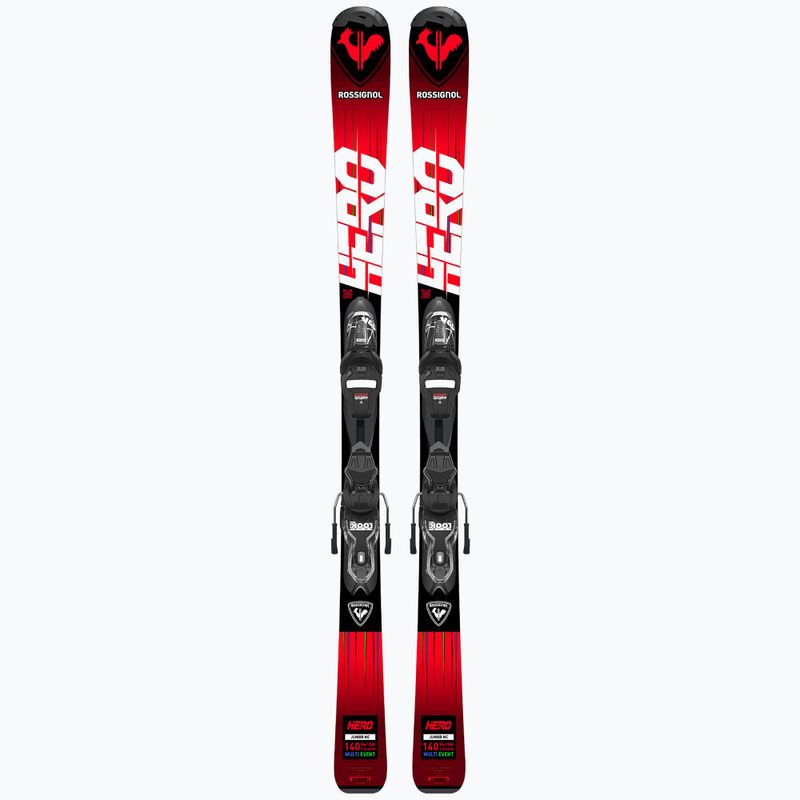 Детски ски за спускане Rossignol Hero 130-150 + XP7 red 10