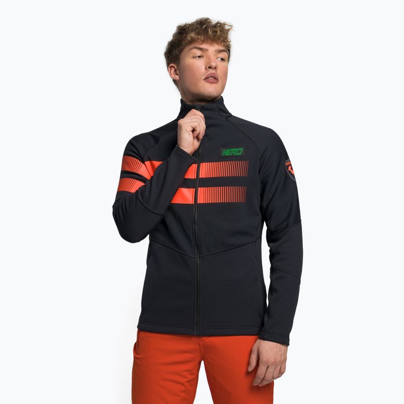 Мъжки ски суитшърт Rossignol Hero Clim black/red