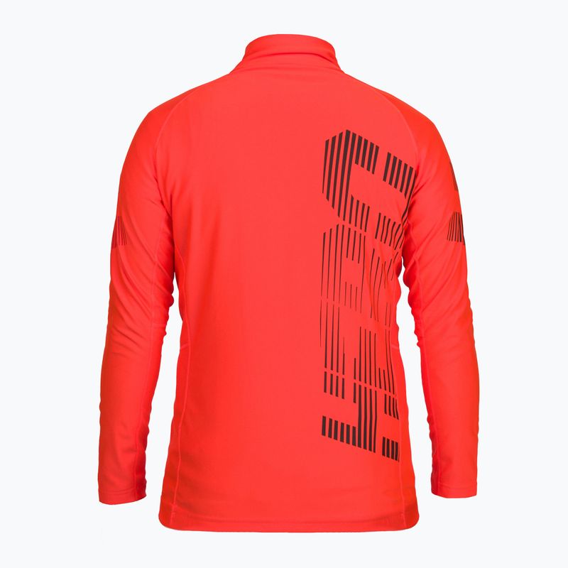 Мъжки ски суитшърт Rossignol Classique Hero 1/2 Zip red 2