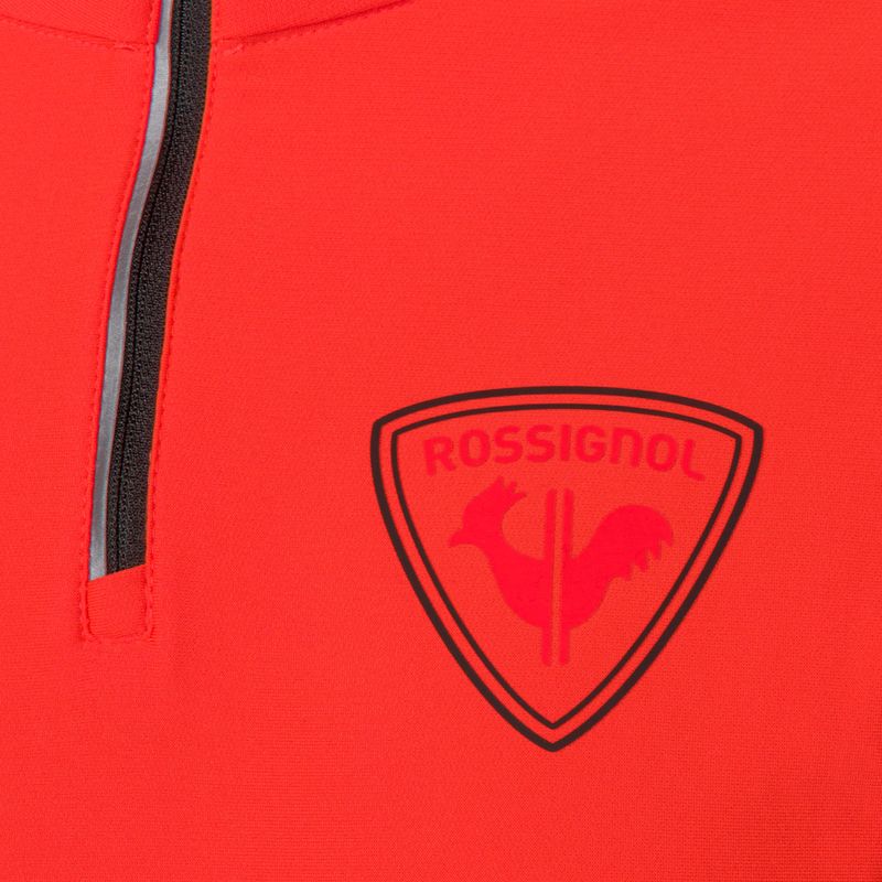 Мъжки ски суитшърт Rossignol Classique Hero 1/2 Zip red 3