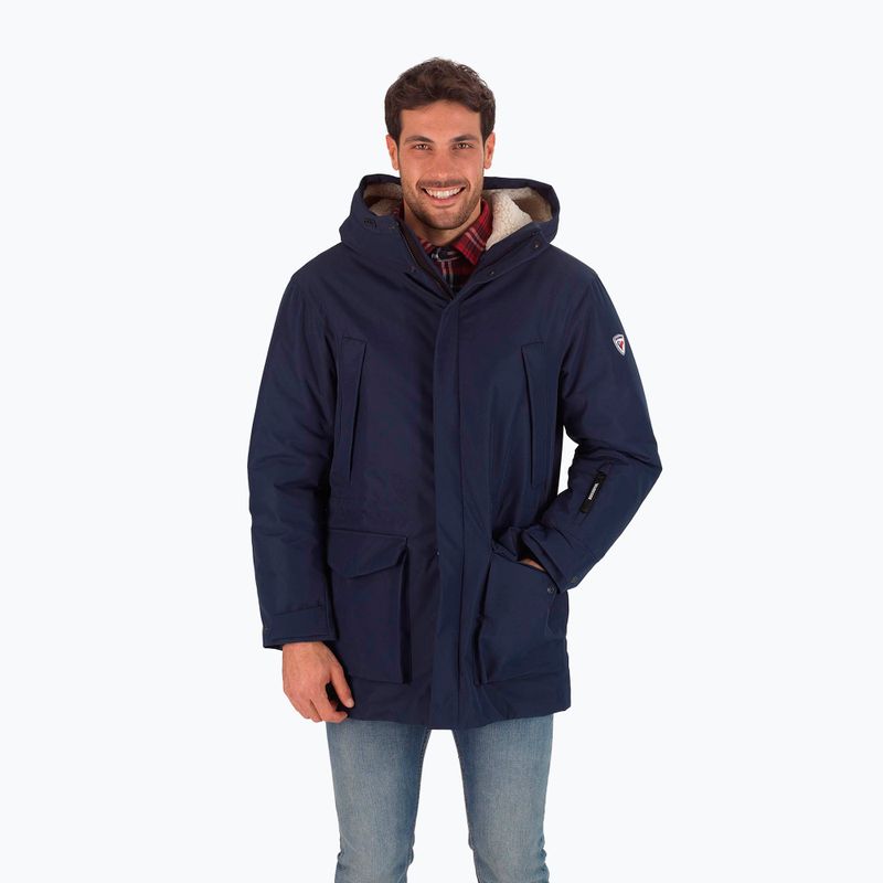 Мъжко зимно яке Rossignol Parka dark navy