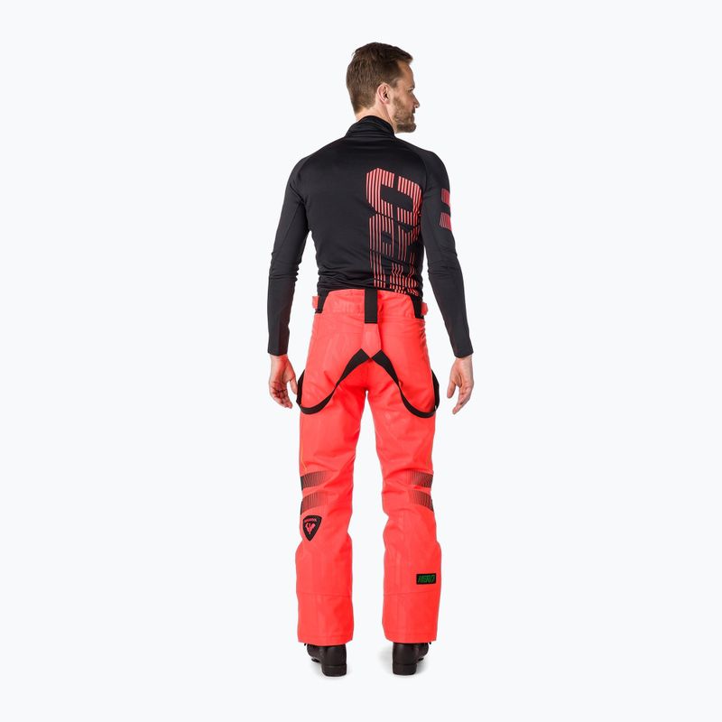 Мъжки ски панталони Rossignol Hero Course red 2