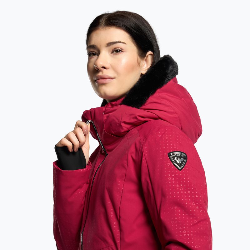 Дамско ски яке Rossignol Controle red 5