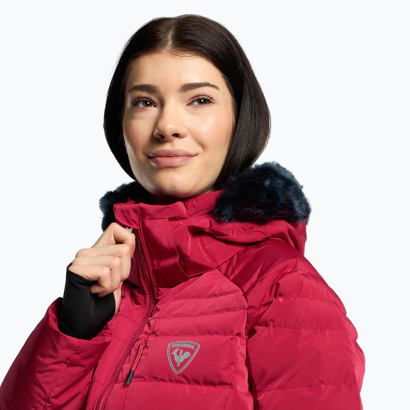 Дамско ски яке Rossignol Rapide Pearly red 5