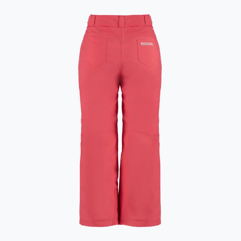 Детски ски панталони Rossignol Ski pink 4