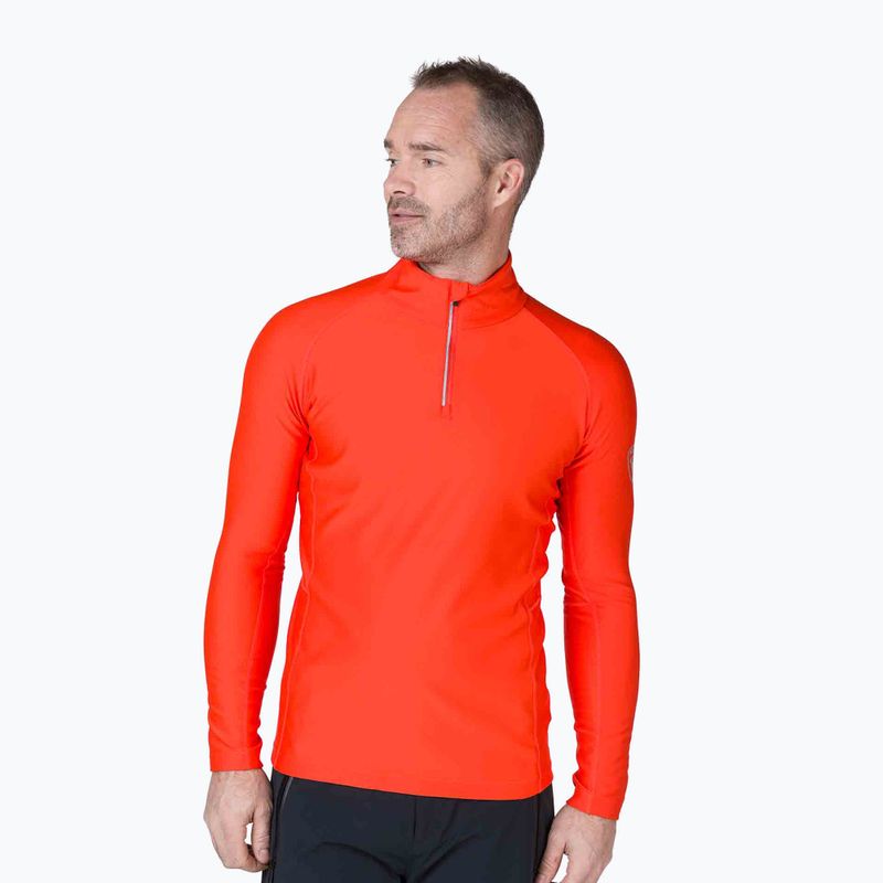 Мъжки термален суитшърт Rossignol Classique 1/2 Zip orange