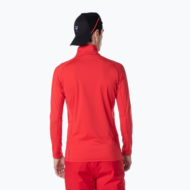 Мъжка термоактивна блуза Rossignol Classique 1/2 Zip sports red 3