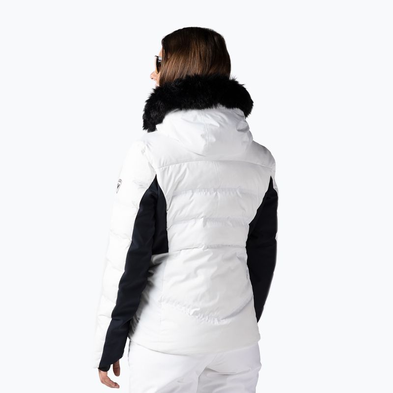 Дамско ски яке Rossignol Depart white 3