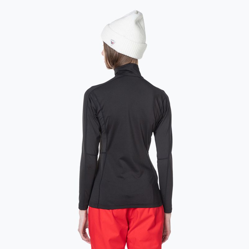 Дамска термоактивна блуза Rossignol Classique 1/2 Zip black 3
