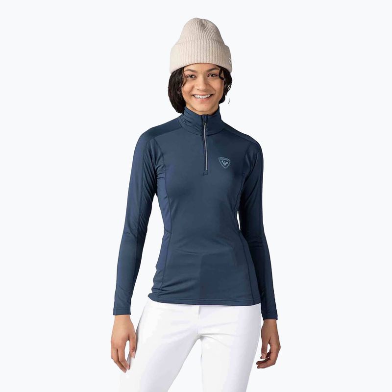 Дамски термо потник Rossignol Classique 1/2 Zip dark navy 3