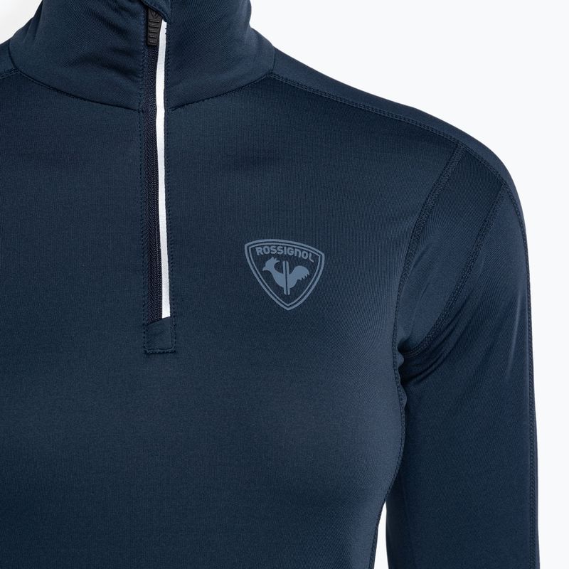 Дамска термоактивна блуза Rossignol Classique 1/2 Zip dark navy 9
