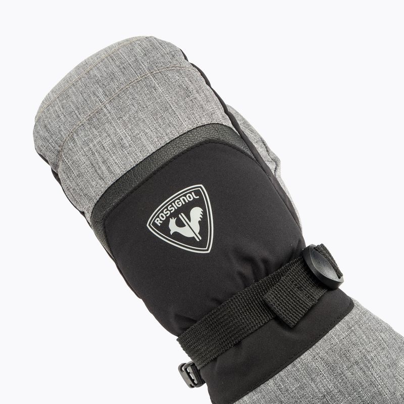 Мъжки ски ръкавици Rossignol Type Impr M heather grey 4