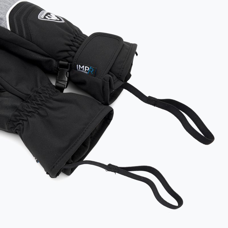 Rossignol Jr Tech Impr M heather grey детски ски ръкавици 6