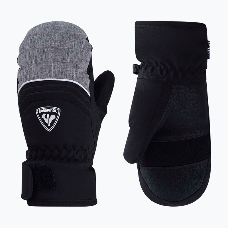 Rossignol Jr Tech Impr M heather grey детски ски ръкавици