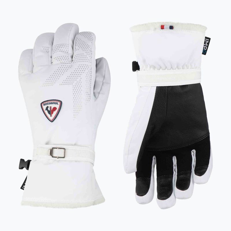 Дамски ски ръкавици Rossignol Romy Impr G white 5
