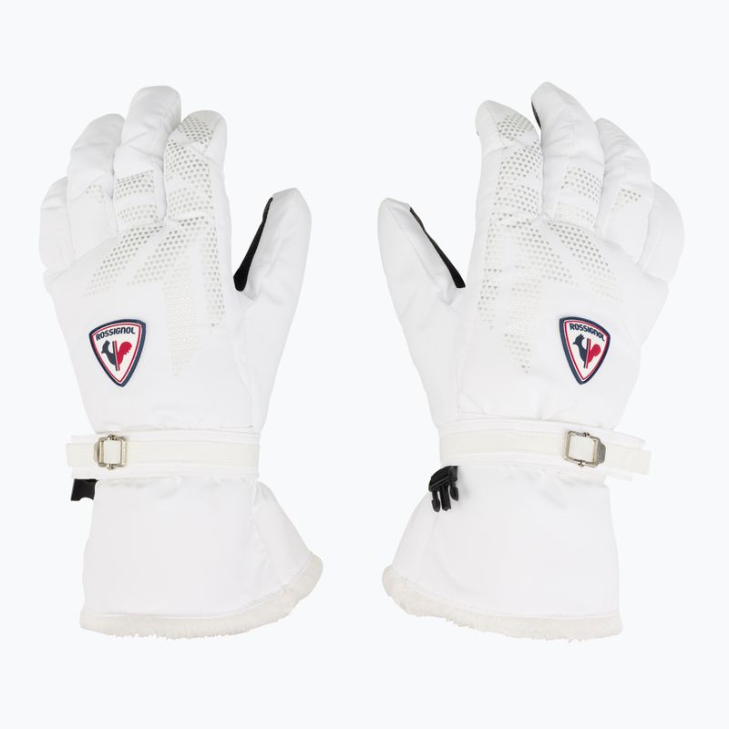 Дамски ски ръкавици Rossignol Romy Impr G white 3