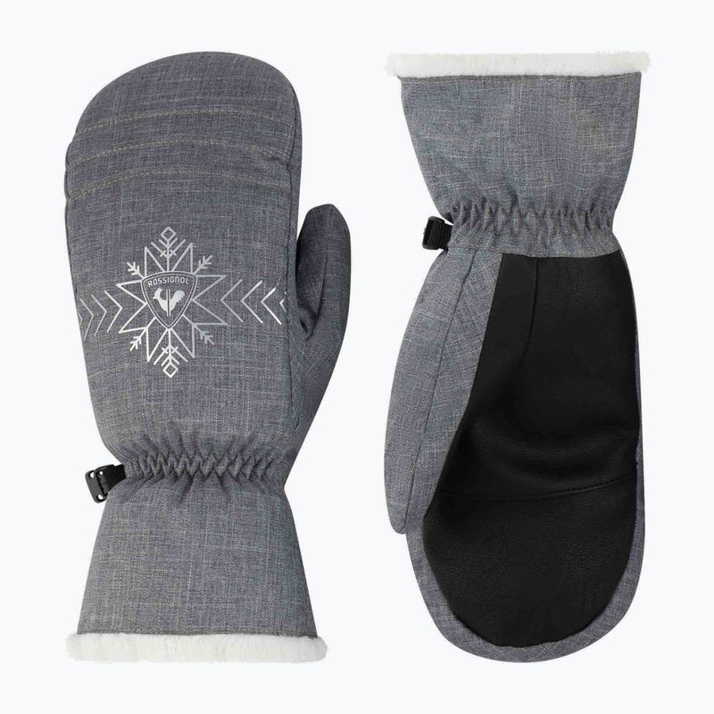 Дамски ски ръкавици Rossignol Perfy M heather grey 5