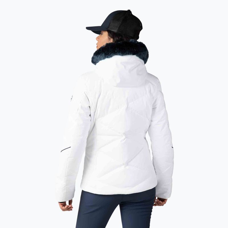 Дамско скиорско яке Rossignol Staci Jkt white 3