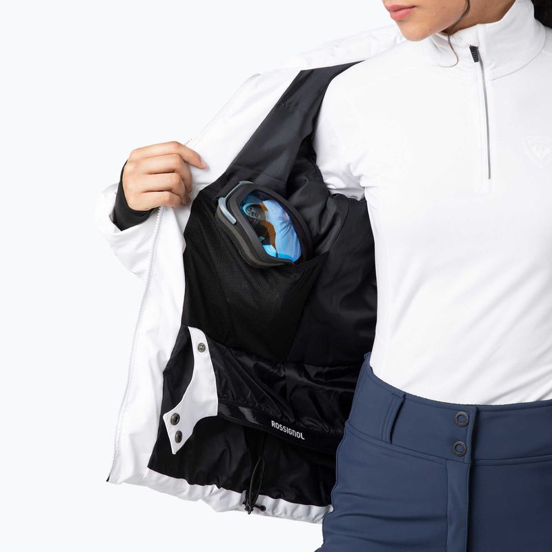 Дамско скиорско яке Rossignol Staci Jkt white 8