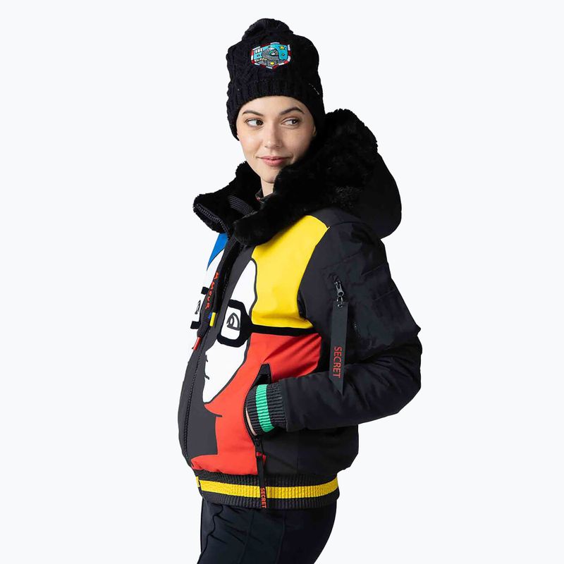 Дамско ски яке Rossignol Space Bomber black 3