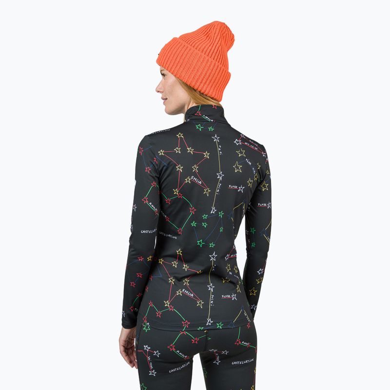 Дамска термоактивна блуза Rossignol Booster 1/2 Zip Top 100 black 2