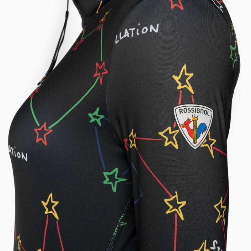 Дамска термоактивна блуза Rossignol Booster 1/2 Zip Top 100 black 10
