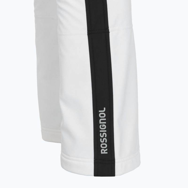Дамски скиорски панталони Rossignol Resort Softshell white 6