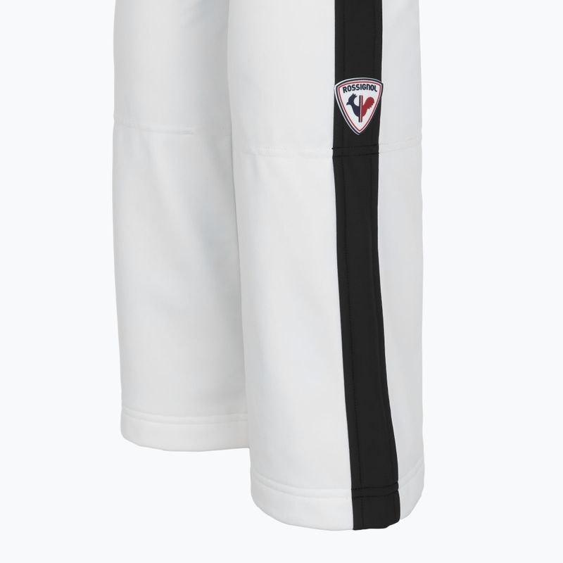 Дамски скиорски панталони Rossignol Resort Softshell white 8
