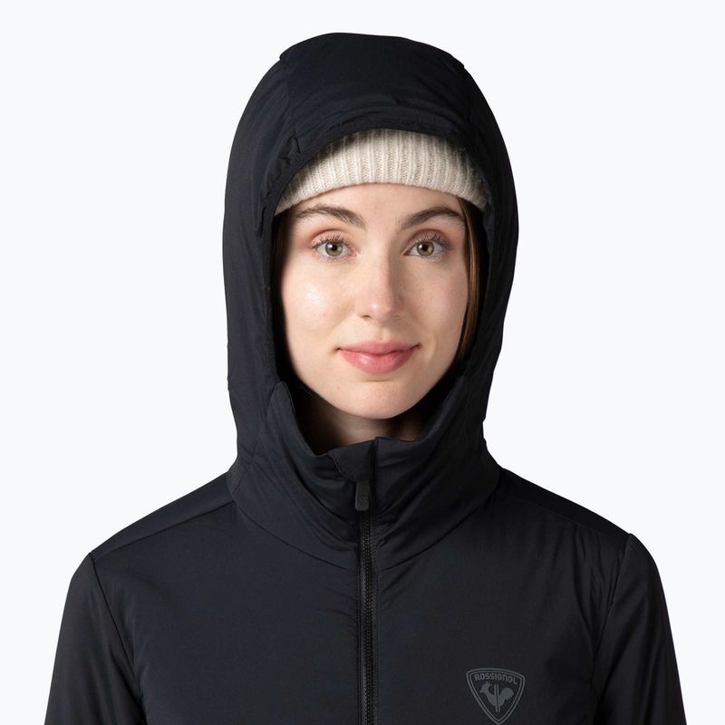 Дамско подплатено яке Rossignol Opside Hoodie black 4