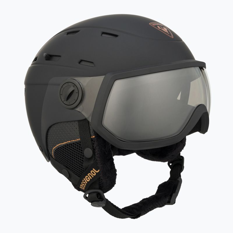 Дамска ски каска Rossignol Allspeed Visor Imp Photo black