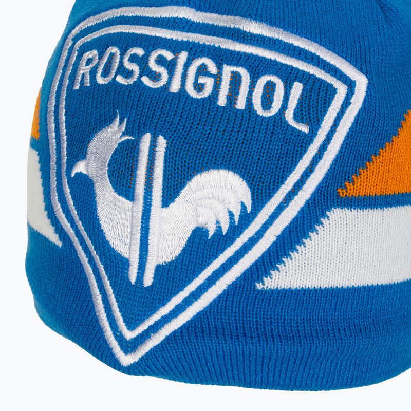 Rossignol L3 Jr Rooster лазурно синя детска зимна шапка 4