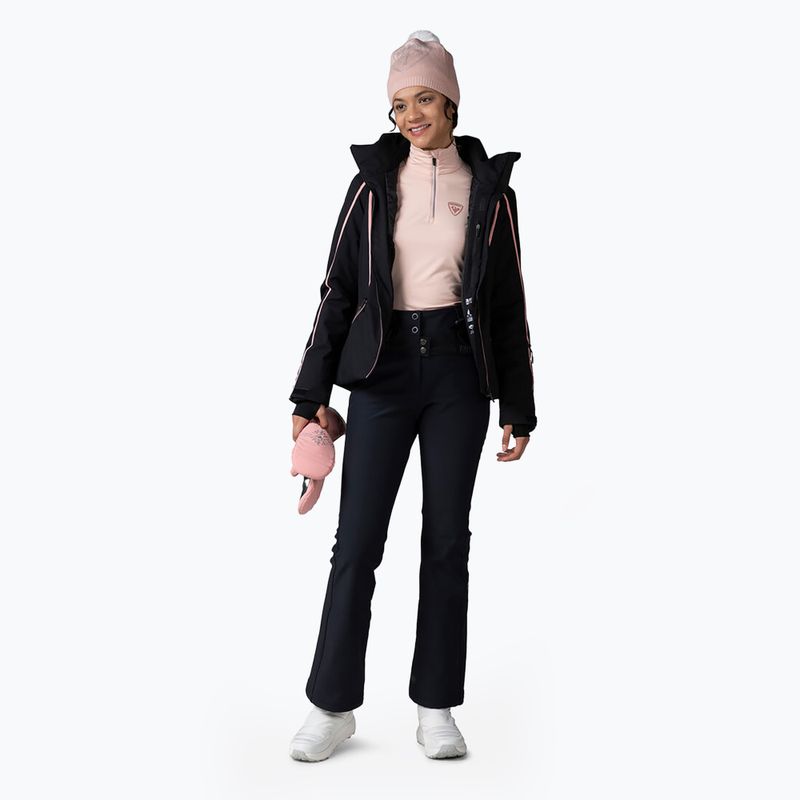 Дамска термоактивна блуза Rossignol Classique 1/2 Zip powder pink 4