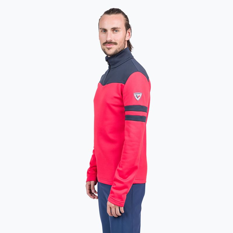 Мъжка термоактивна блуза Rossignol Resort 1/2 Zip sports red 2