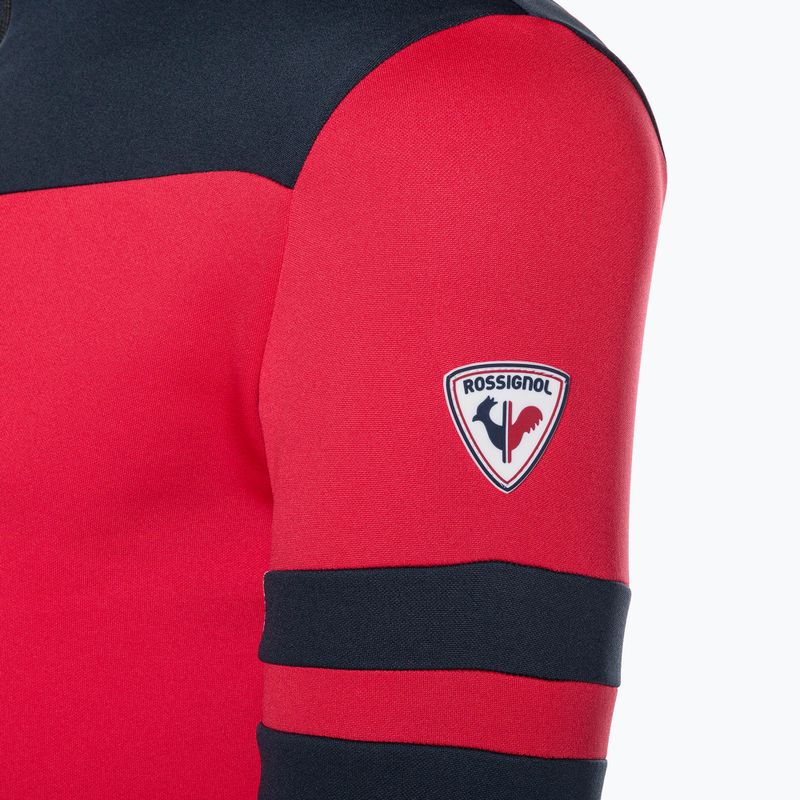 Мъжка термоактивна блуза Rossignol Resort 1/2 Zip sports red 9