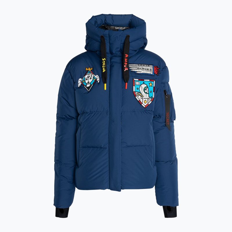 Дамско ски яке Rossignol Modul Down Bomber cosmic blue 15