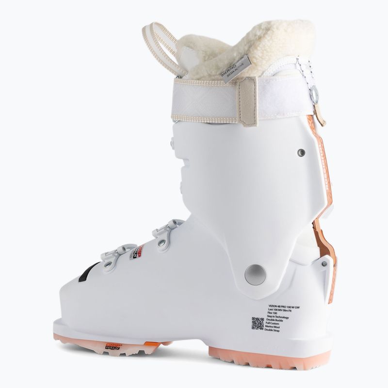 Дамски ски обувки Rossignol Vizion 4B Pro 100 GW W white 8