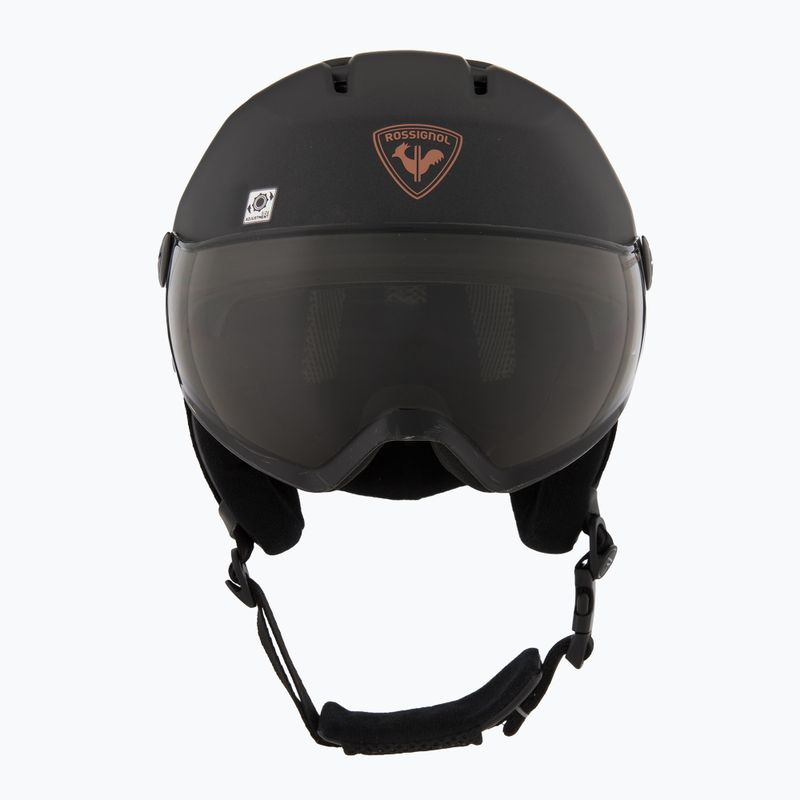 Ски каска Rossignol Fit Visor Impacts Photo black 2
