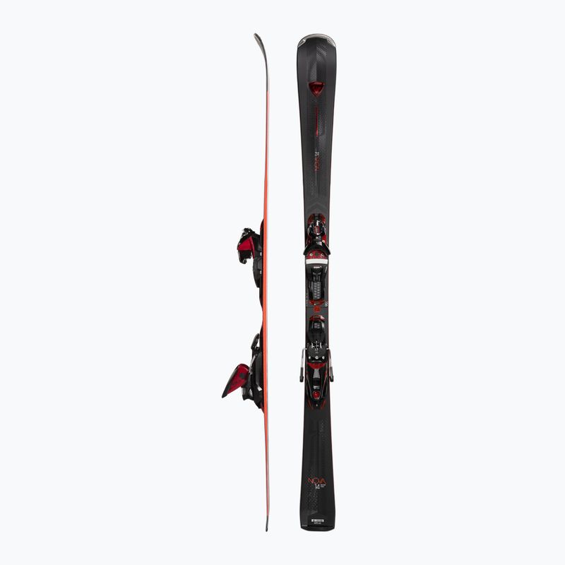 Дамски ски за спускане Rossignol Nova 14 K + свръзки NX12 matte black/metallic black 3