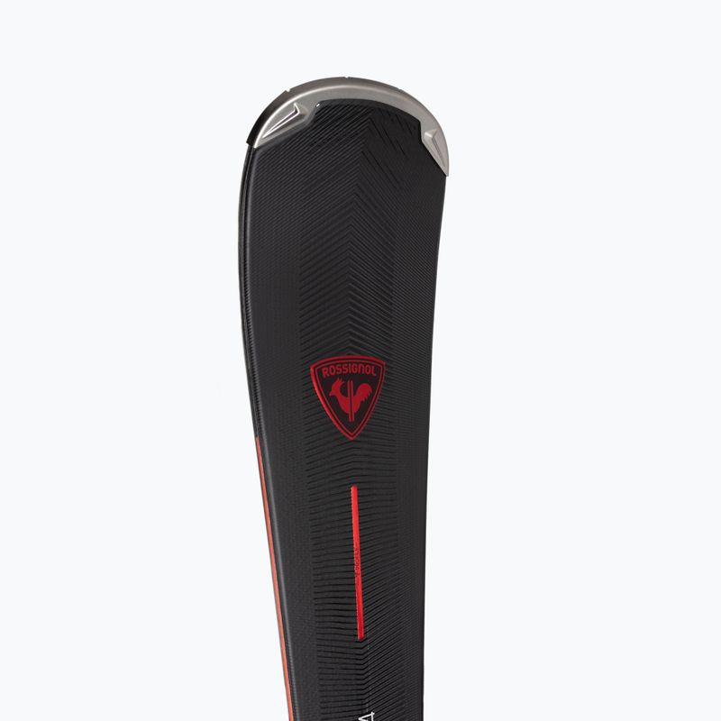 Дамски ски за спускане Rossignol Nova 14 K + свръзки NX12 matte black/metallic black 6